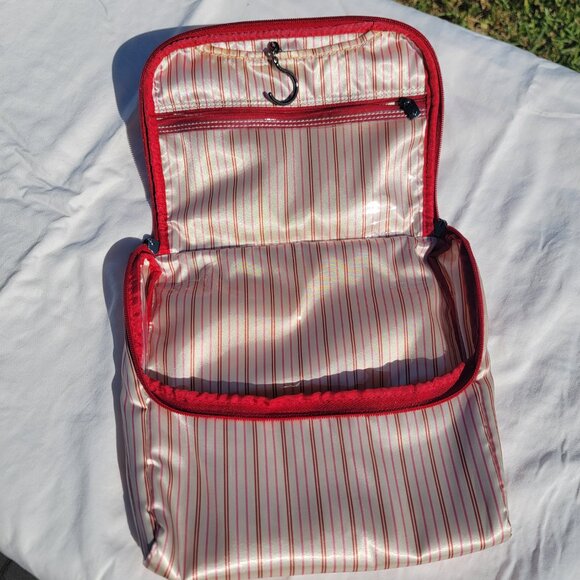 Alexander Mcqueen X Samsonite Black Label Round Red Carry-On Travel Bag - Picture 16 of 16